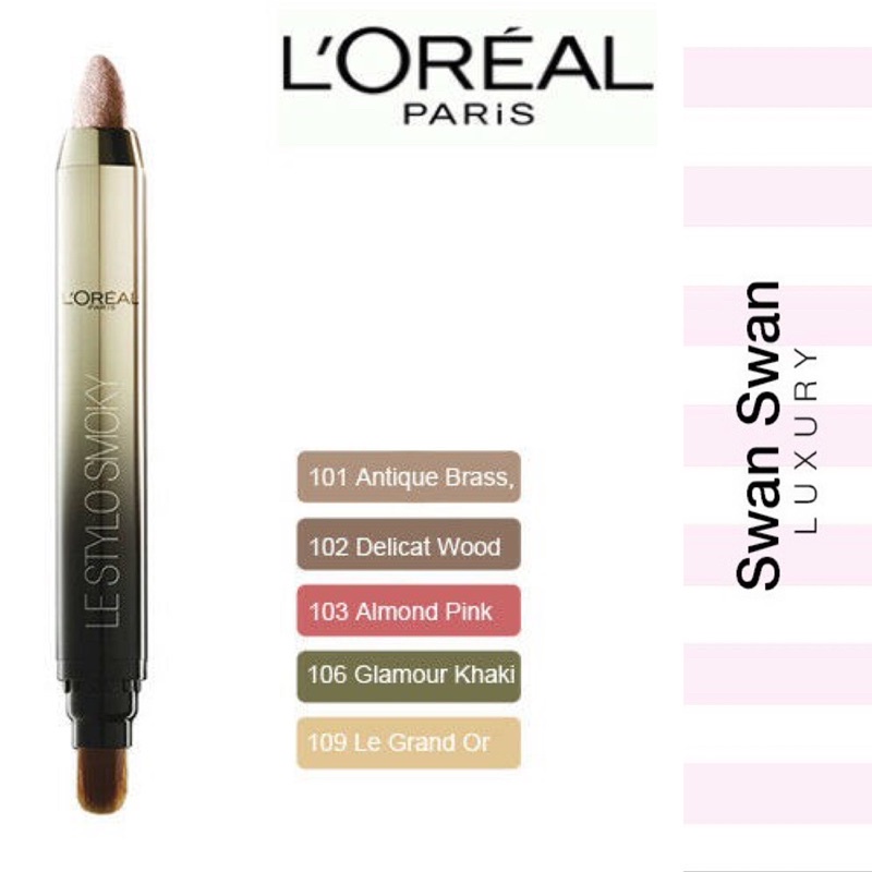 Bút Kẻ Mắt Sáp Gel Lâu Trôi Loreal Paris