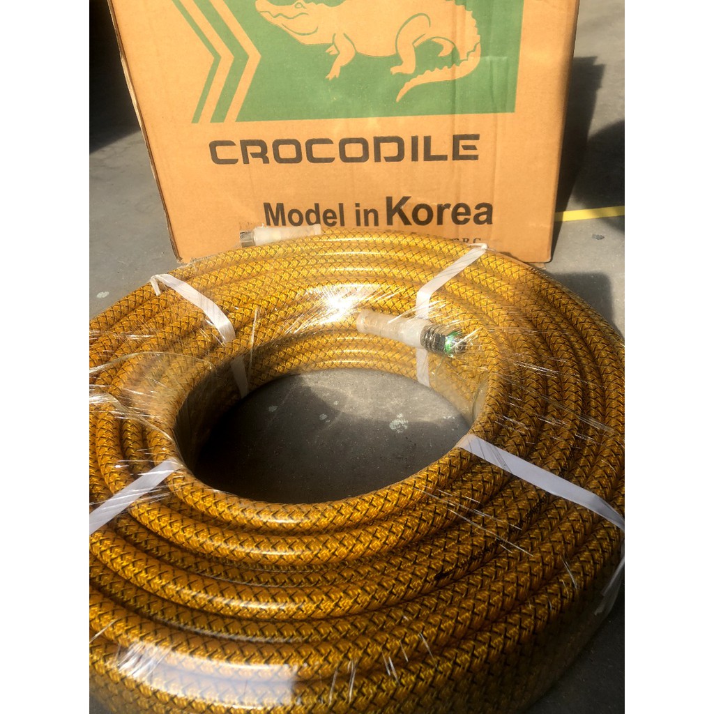 Dây Phun Cá Sấu Huasung Áp Lực Cao Dùng Cho Đầu Xịt Rửa Xe - Phun Thuốc Sâu Trong Vườn - Siêu Rẻ -Siêu Bền SỈ TOÀN QUỐC