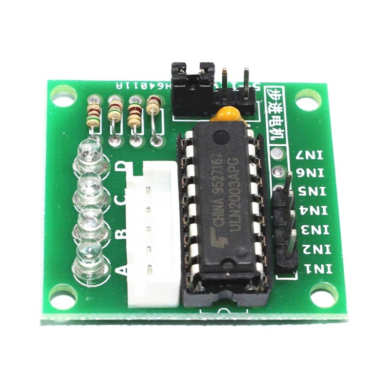 POWER Bảng Mạch Điều Khiển Động Cơ Bước Uln2003 Cho Arduino Avr Smd