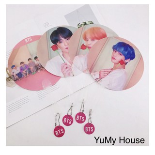 Quạt Tay Hình Tượng BTS