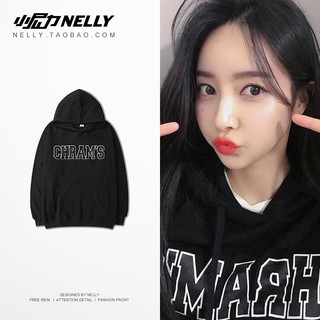 Áo hoodie nỉ lót nhung Nelly chram's