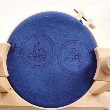 Túi Thơm Tự Thêu Tay Thủ Công - Hoa Sen Thanh Tịnh - Quà tặng May Mắn Bình An Bộ Kit nguyên liệu DIY Handmade - Mie Shop