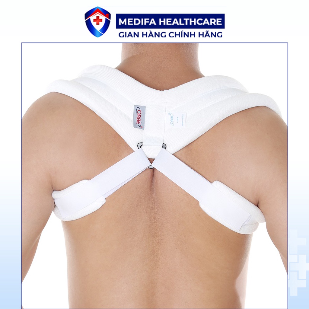 Đai số 8 Orbe hỗ trợ cố định chấn thương gãy xương đòn, trật khớp cùng đòn | Medifa