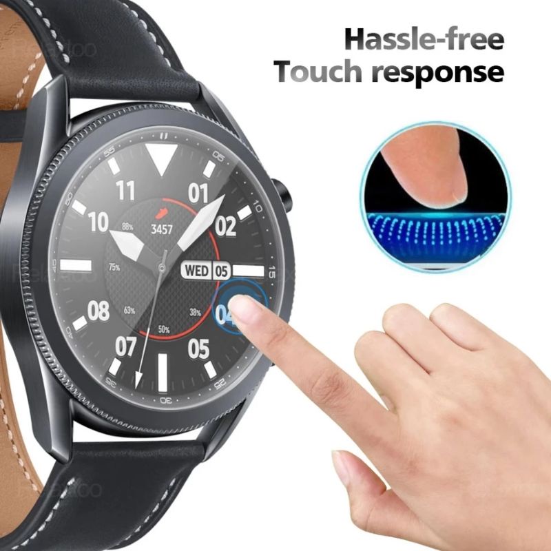 Kính cường lực 2D chống trầy xước bảo vệ cho đồng hồ Samsung Galaxy Watch 3 41MM/ 45MM