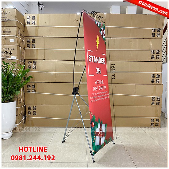 Chân standee cường lực siêu cứng 0.6x1.6m | Standee 3H