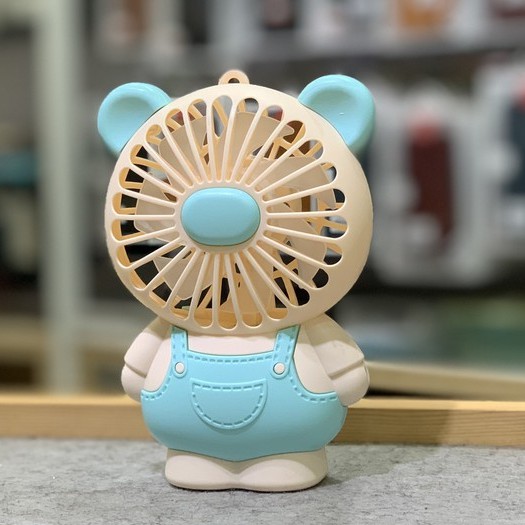 Quạt Tích Điện Mini cầm Tay Cute Fan Lovely Cat Hoạt Hình Quạt Liên Tục Hơn 1 Giờ Cho Bé