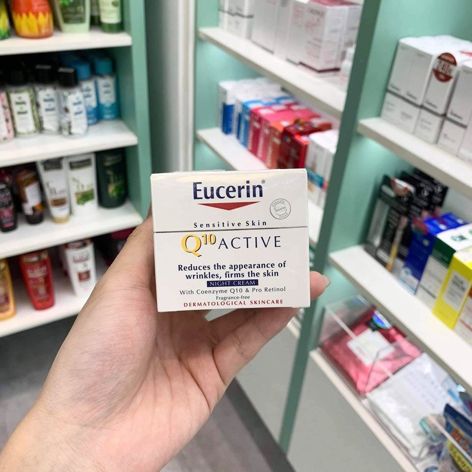 Kem Dưỡng Eucerin Q10 Active 50ml Night