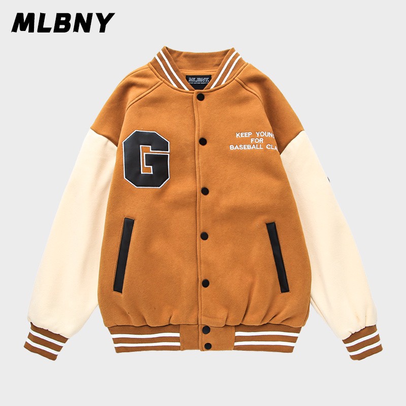 Áo Bomber 💯 MLBNY Chữ G 💯 Limited Unisex Nam Nữ Cá Tính Siêu Đẹp
