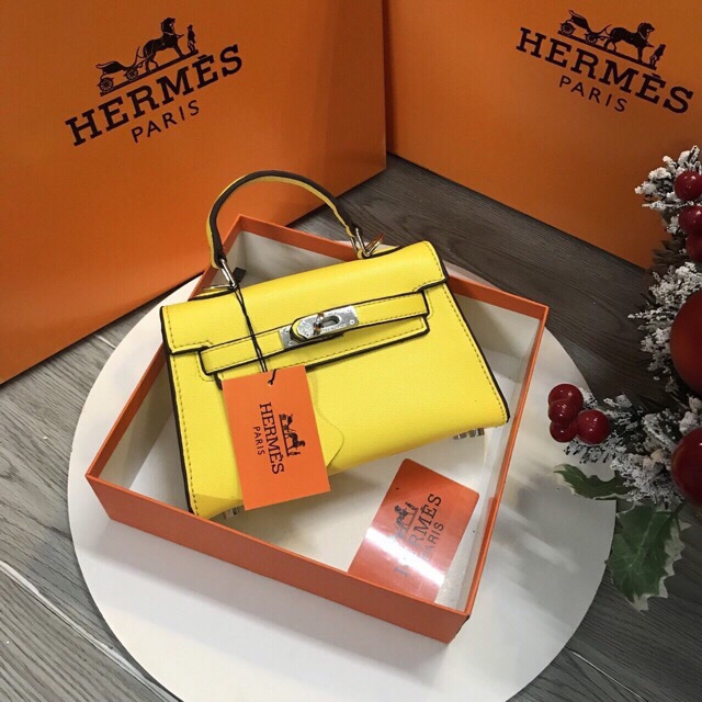 Túi HM kelly size 19cm full box - có ảnh thật