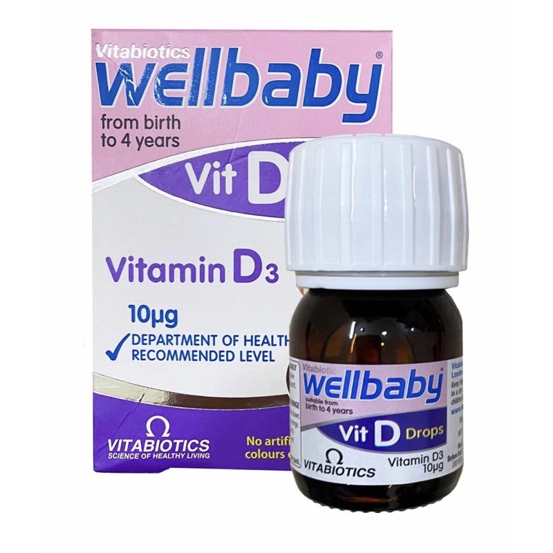 vitamin D wellbaby (UK)