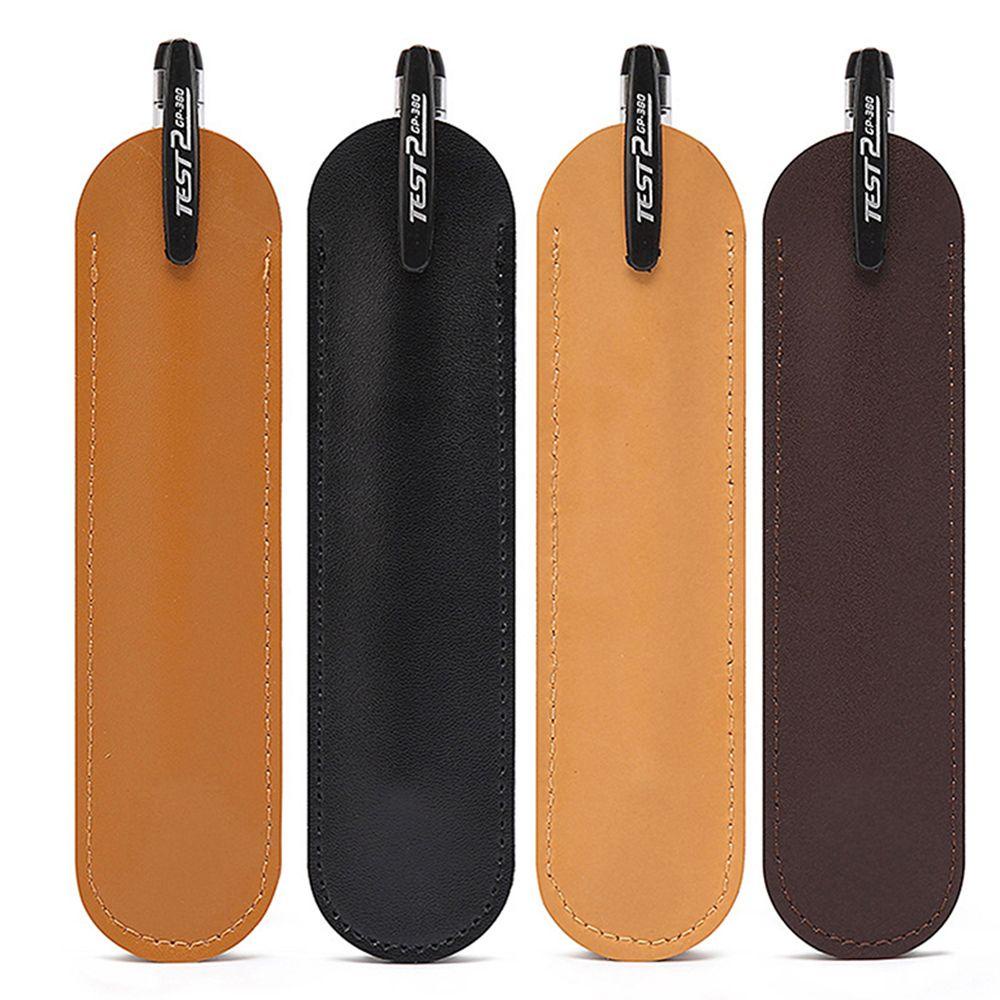 Hộp Đựng Bút Bằng Da Siêu Bền Tiện Dụng Cho Văn Phòng / Trường Học