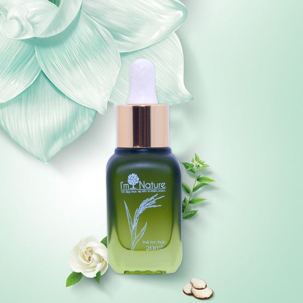 (+Quà) Serum Dầu Gạo & Collagen I'M NATURE – Làm Sáng Và Tái Tạo Da 20ml