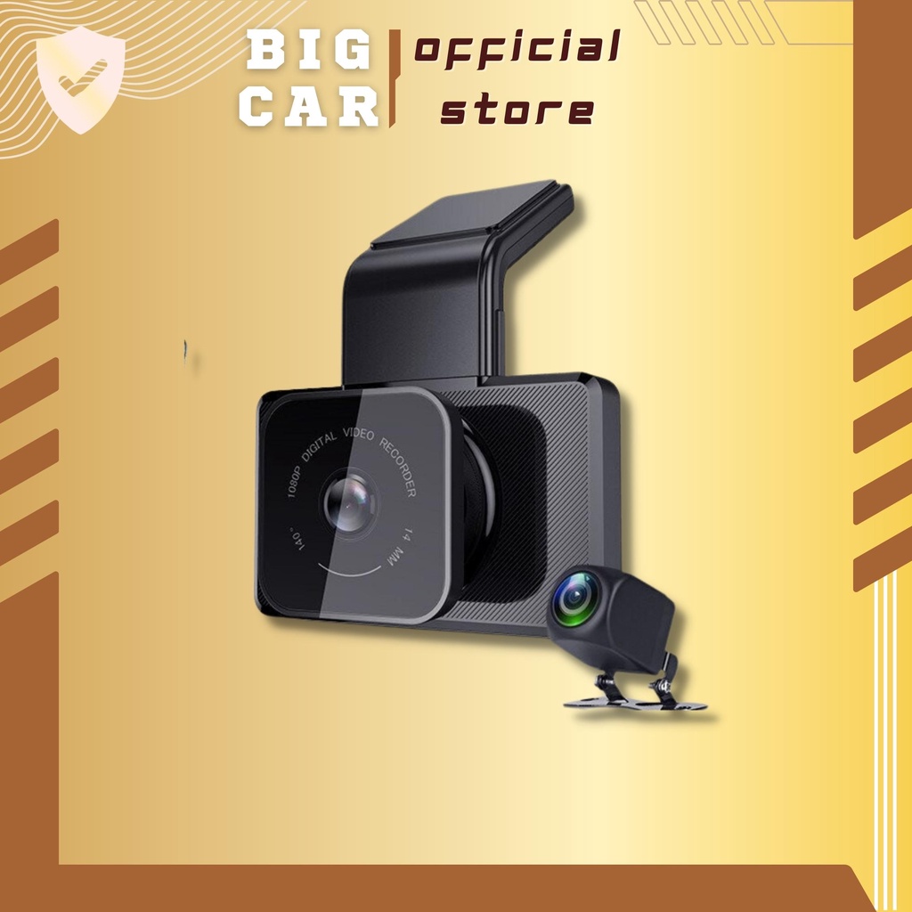 Camera hành trình K10, màn hình nhỏ gọn 3.0 inch Full HD siêu nét, Xem qua điện thoại, Chống Rung tự động