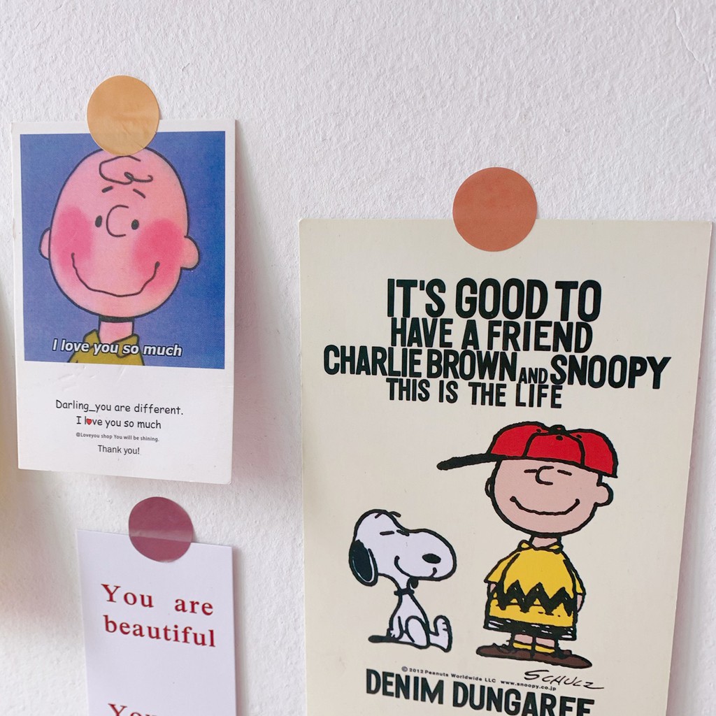 Sticker dán trang trí hình tròn nhiều màu sắc set 48 tấm , Nhãn dán tròn phong cách Morandi