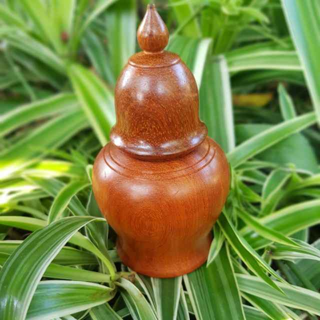Lọ tăm gỗ hương hình chuông