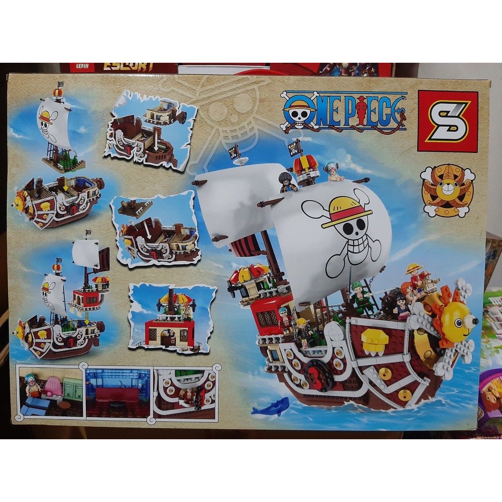 Lắp ghép Mô hình tàu Thousand Sunny mã SY6298 to khổng lồ