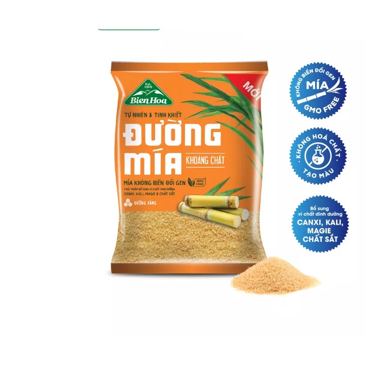 Đường mía khoáng chất Biên Hòa 1kg - YOOSOO MALL