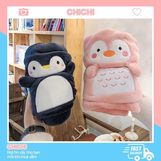 Mền Lông Tuyết Chichi CAO CẤP SIÊU MỀM MỊN Chăn Mền Cho Bé Nhỏ Gọn Size 80x100cm CM04