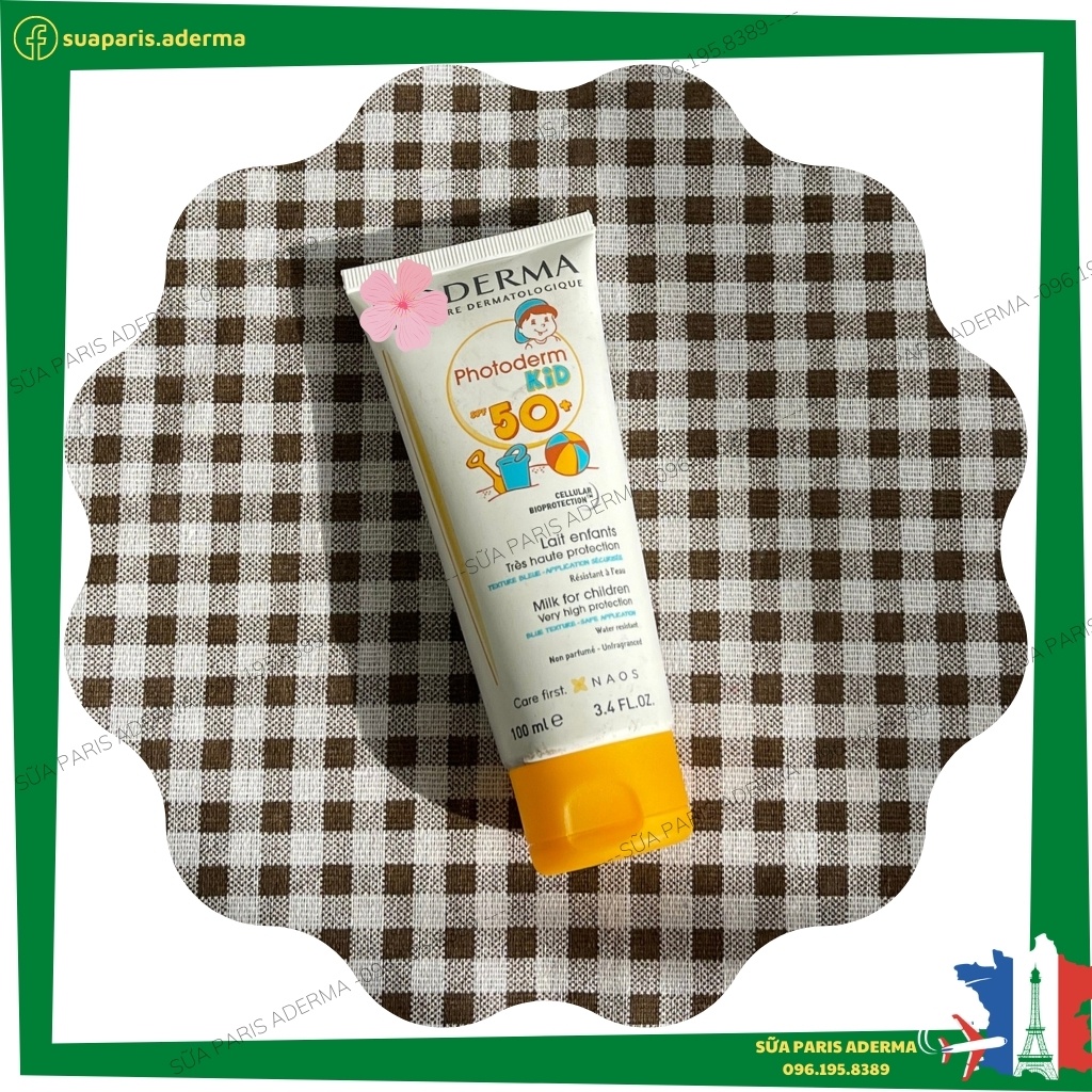 Kem chống nắng trẻ em Kid SPF50+ - an toàn, lành tính bảo vệ da bé khỏi tác nhân gây hại cho da