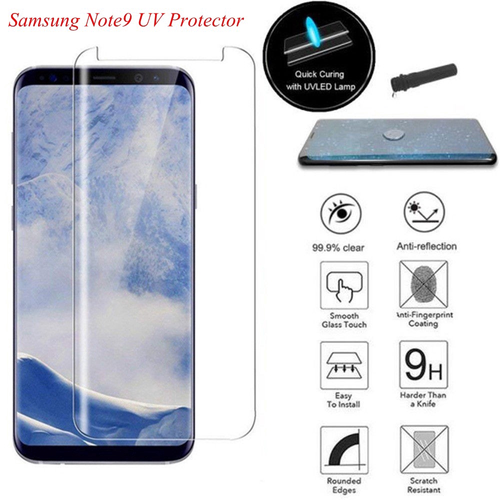 Miếng dán cường lực bảo vệ màn hình cho Samsung Galaxy Note 10 Plus Note 9 Note 8 S10 Plus S9 Plus S8 Plus