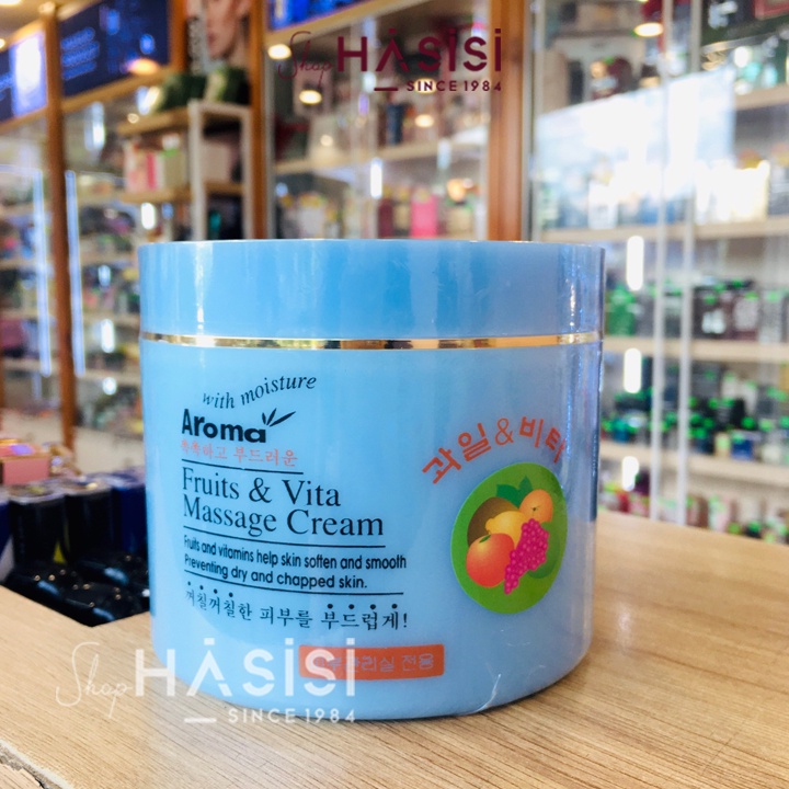 KEM MASSAGE TRÁI CÂY AROMA Fruits & Vita Masage Cream 480g