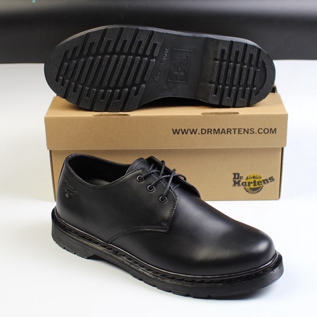 Giày Da Bò 1461 2020 Full Black .Giày Dr.Martens Thailand Chính Hãng