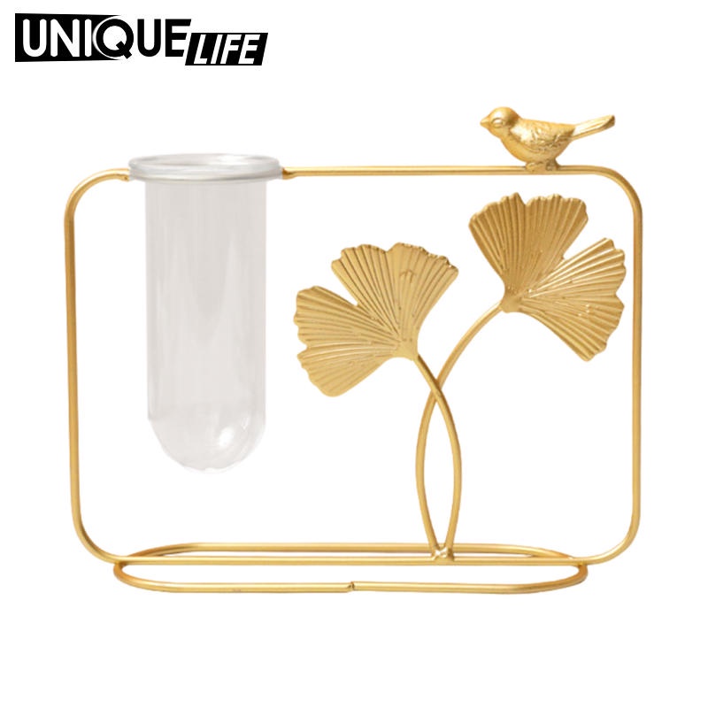 Bình hoa thủy canh bằng thủy tinh trong suốt để bàn trang trí nhà cửa/văn phòng