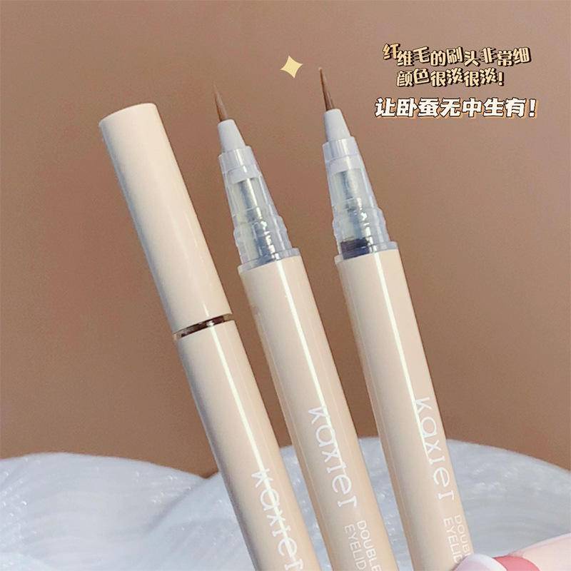 Bút Kẻ Mắt Dạng Lỏng Màu Nâu Chống Thấm Nước Phong Cách Hàn Quốc Dành Cho Nữ