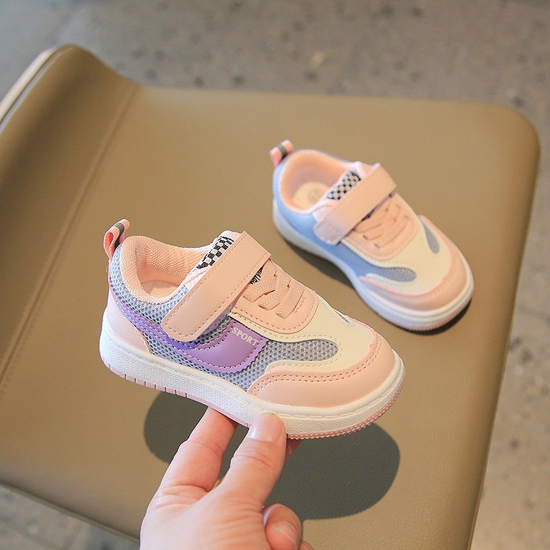 Giày thể thao cho bé trai và bé gái phong cách năng động 0-3 tuổi