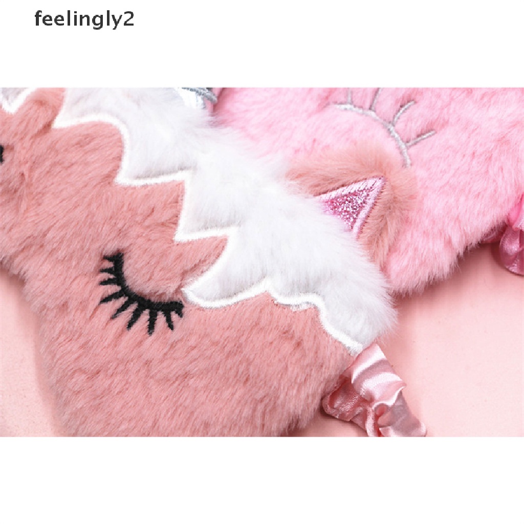 Miếng Bịt Mắt Ngủ Hình Kỳ Lân 3D Phủ Mắt Khi Đi Du Lịch