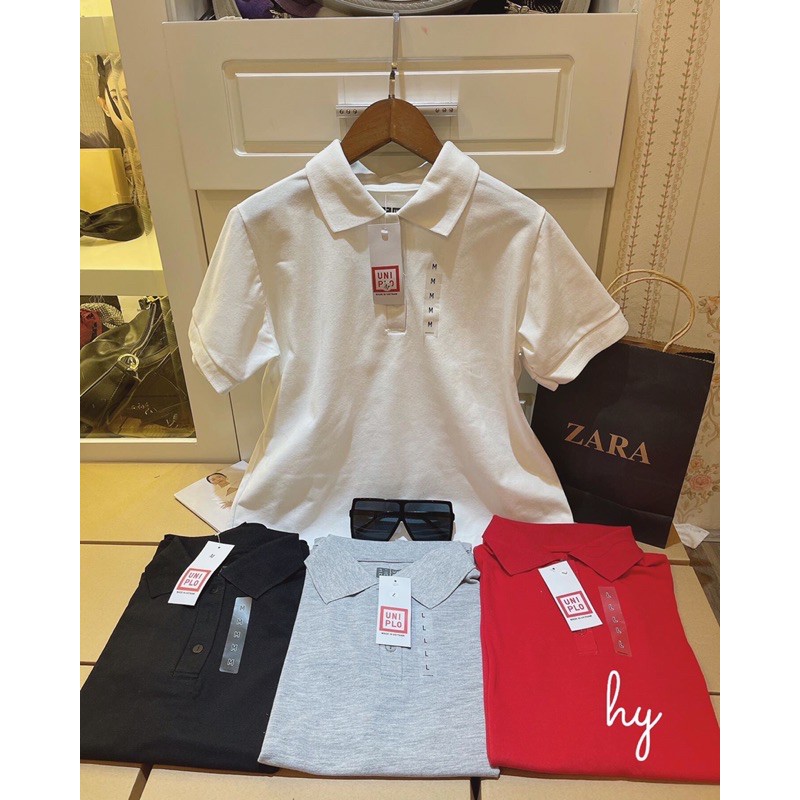 Áo nữ polo uni đủ màu