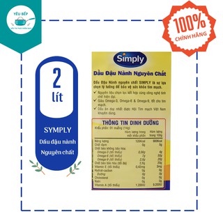 Dầu đậu nành Symply 2l