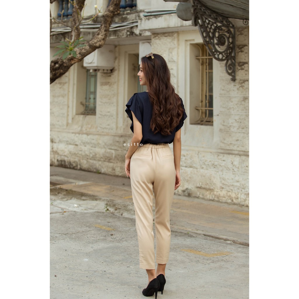 [ESTWB11064] QUẦN TÂY NỮ LƯNG THUN  - esitto | BigBuy360 - bigbuy360.vn