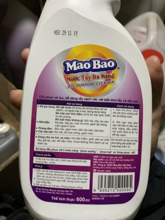 Nước tẩy đa năng Maobao