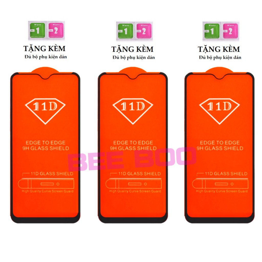 Kính cường lực Vsmart Star 5/ Vsmart Star 3/ Vsmart Star 4 - Full màn hình 11D và Trong suốt- Độ cứng 9H [CAO CẤP]