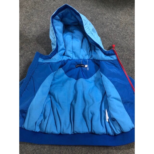 Áo phao bé trai lót nỉ