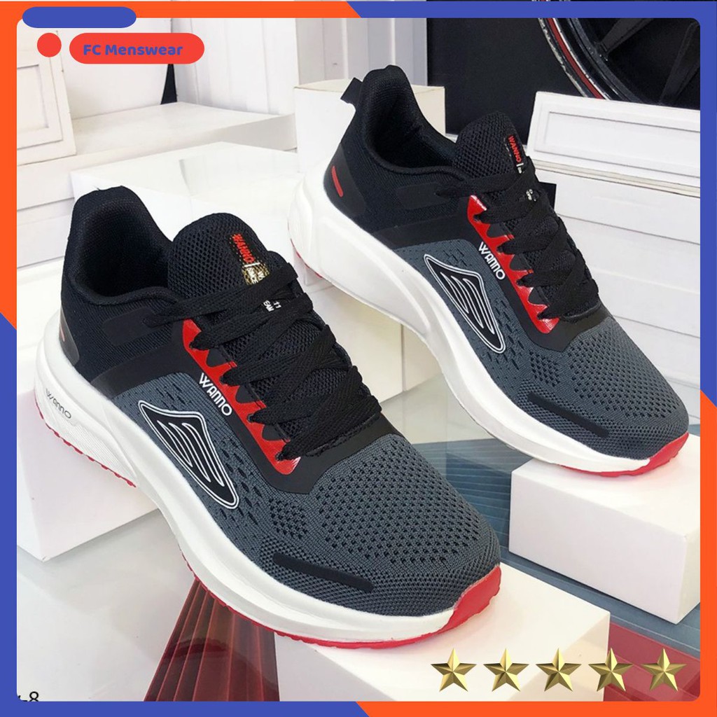 Giày Thể Thao 🔴𝑭𝑹𝑬𝑬𝑺𝑯𝑰𝑷🔴- Giày Nam Hàng Nội Địa VNXK Mới Nhất 2020 - Đế Siêu Nhẹ - Mã SNK20 - FCMenswear | BigBuy360 - bigbuy360.vn