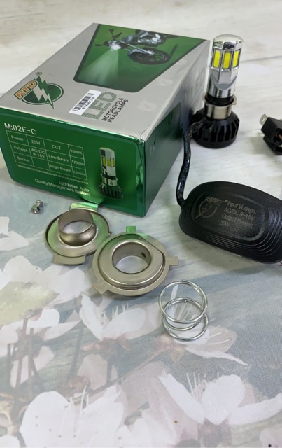 Đèn pha led 6 tim RTD-M02E chính hãng.Bảo hành 1 năm
