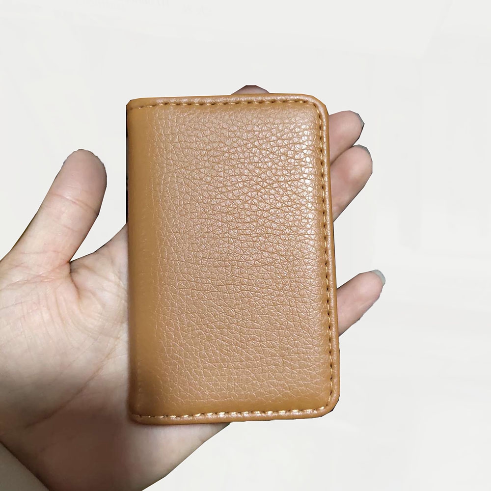 Ví da giả đựng thẻ tên công sở xinh xắn