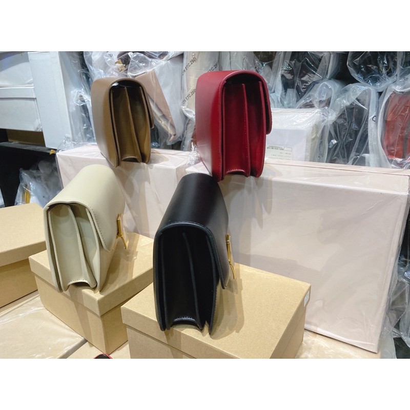 Túi 𝐏𝐫𝐞𝐭𝐭𝐲𝐅𝐈𝐓 dáng classic C.line đeo chéo chất 𝐃𝐚 𝐓𝐡𝐚̣̂𝐭 𝟏𝟎𝟎%