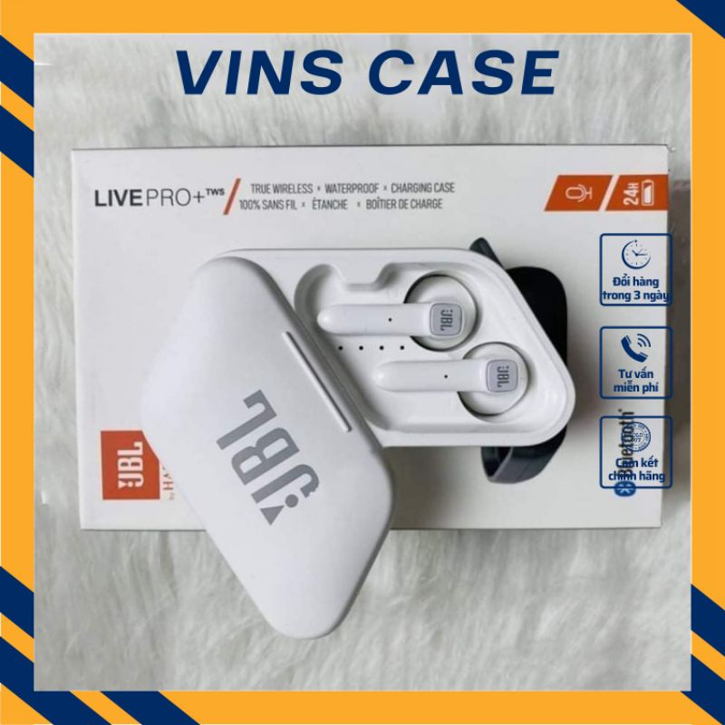 Tai Nghe Bluetooth JBL Pro Cao Cấp_Chống ồn 3 Micro_Pin 20H - Bảo Hành 12 Tháng