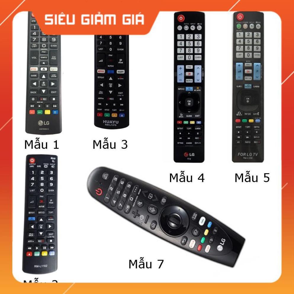 Điều khiển Tivi LG - Remote Tivi LG các đời TV LG - Giá tốt nhất