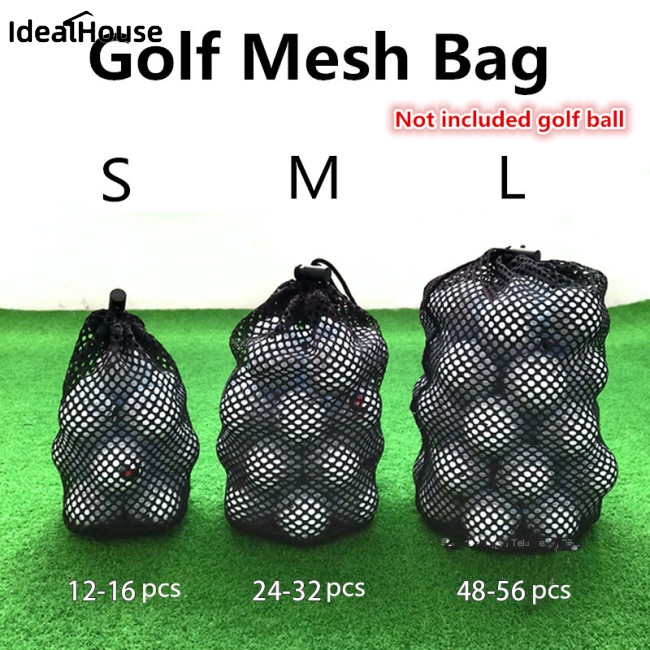 Túi Lưới Đựng Bóng Golf / Tennis 16 / 32 / 56 Tiện Lợi