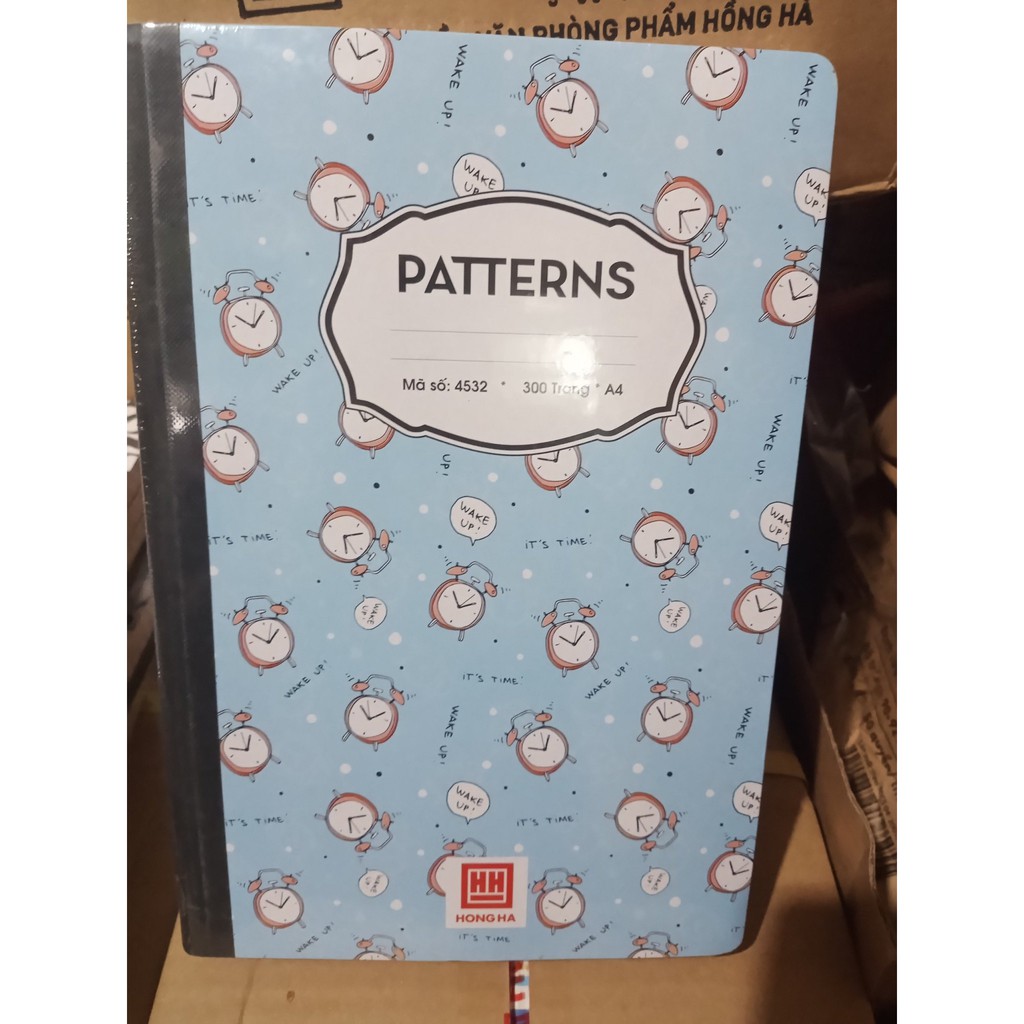 Sổ A4 Hồng Hà PATTERNS 200tr/260tr/300tr/360tr