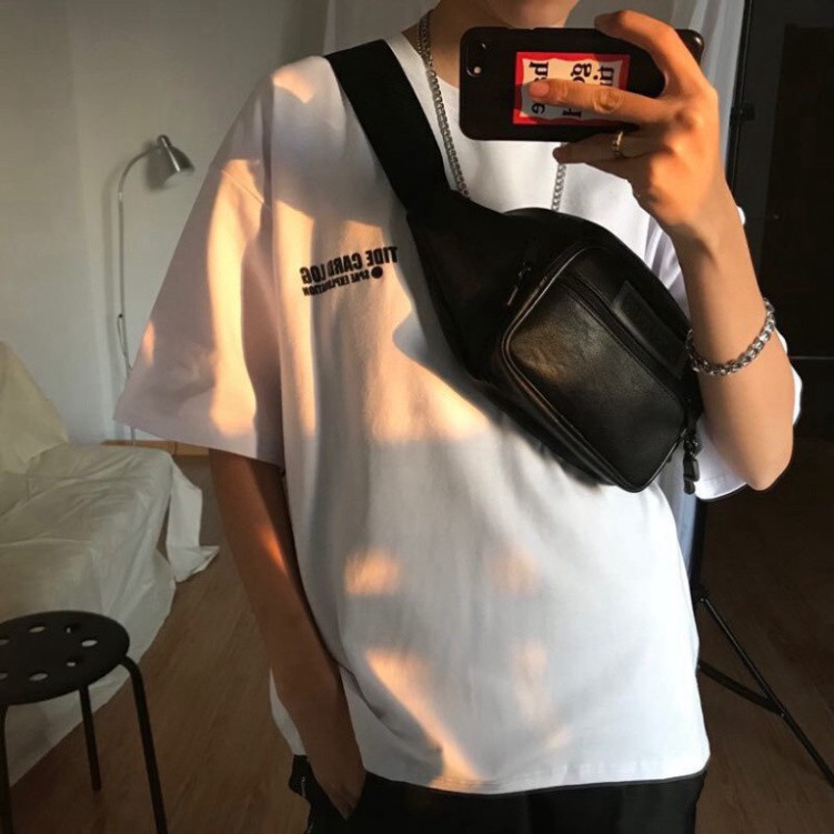 Áo thun nam nữ tay lỡ unisex, áo phông nam nữ form rộng | BigBuy360 - bigbuy360.vn