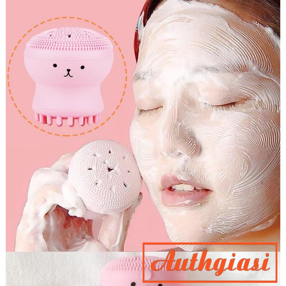 Mút rửa mặt Bạch Tuộc (4.5x5x5cm) | BigBuy360 - bigbuy360.vn