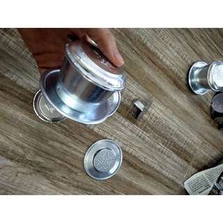 Phin cà phê nhôm size nhỏ.