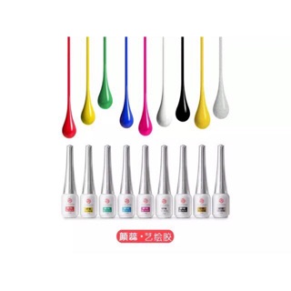 Combo phụ kiện nail. Cọ nét hoa hồng