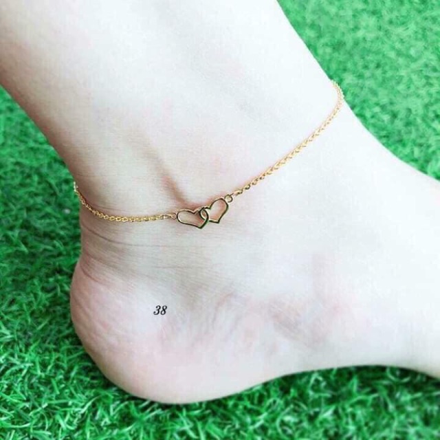 Lắc chân vàng tây