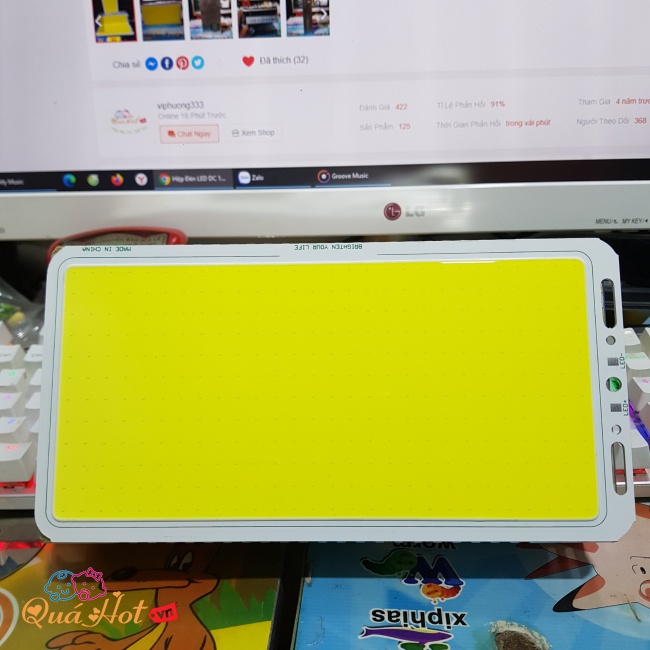 Hộp Đèn LED DC 12V Cob 70w Siêu Sáng